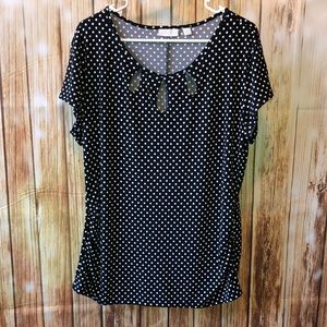 Polka Dot blouse, SZ XL